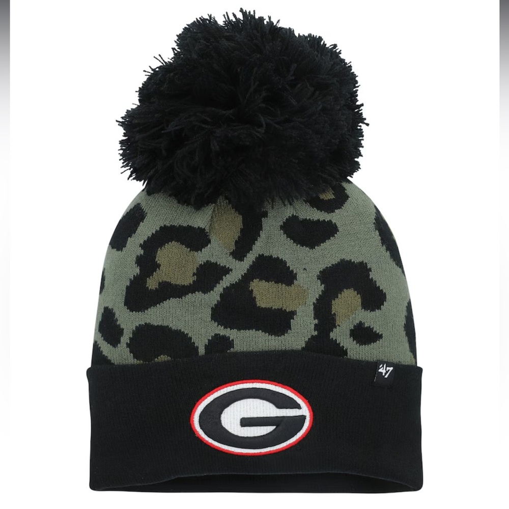 ‘47 Georgia Bulldogs Women’s Bagheera Knit Cuffed Beanie. - Picture 1 of 4